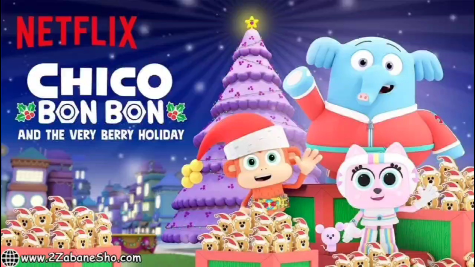 دانلود انیمیشن زبان انگلیسی Chico Bon Bon and the Very Berry Holiday زمان99ثانیه
