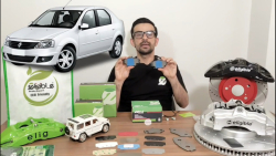 لنت ترمز جلو خودرو ال 90 لوگان L90 نائو سرامیکی برند الیجیبل