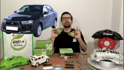 لنت ترمز جلو دنا پلاس نائو سرامیکی برند الیجیبل