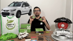 لنت ترمز جلو کوییک نائو سرامیکی برند الیجیبل