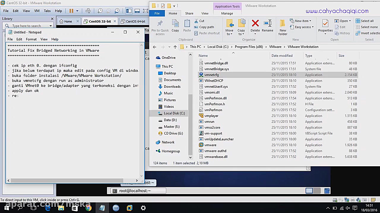 Tutorial Fix Bridged Networking in VMware مجید کریمی