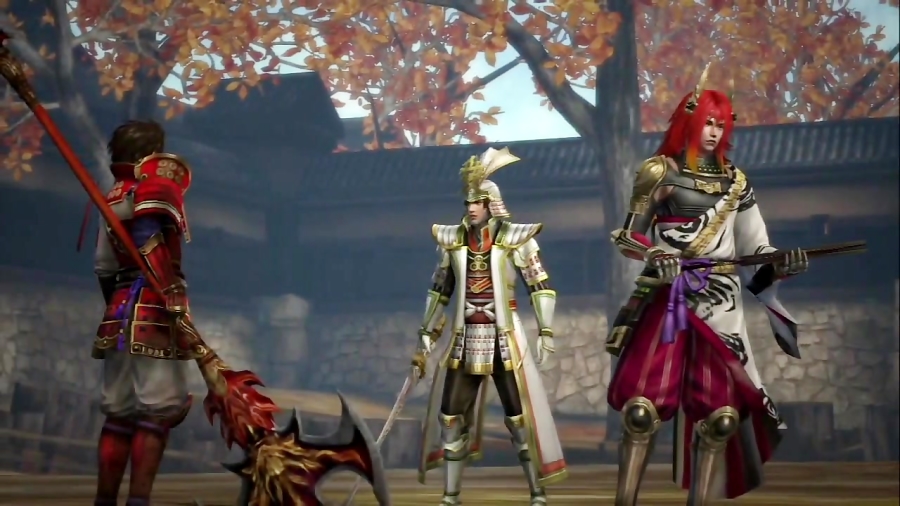 Samurai Warriors 4 Yukimura, Kanetsugu and Mitsunari