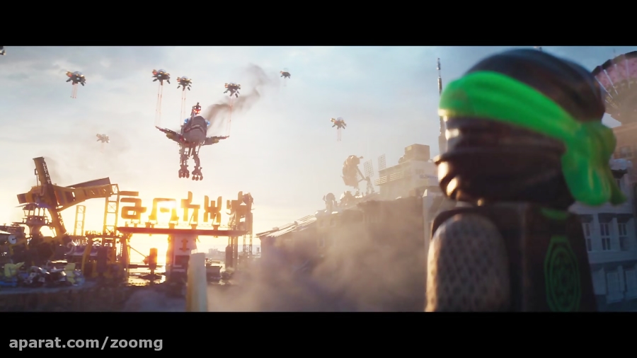 اولین تریلر انیمیشن The Lego Ninjago Movie - زومجی