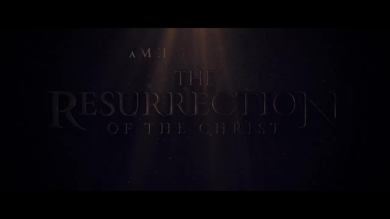 تیزر رونمایی از لوگو فیلم The Resurrection of the Christ زمان19ثانیه
