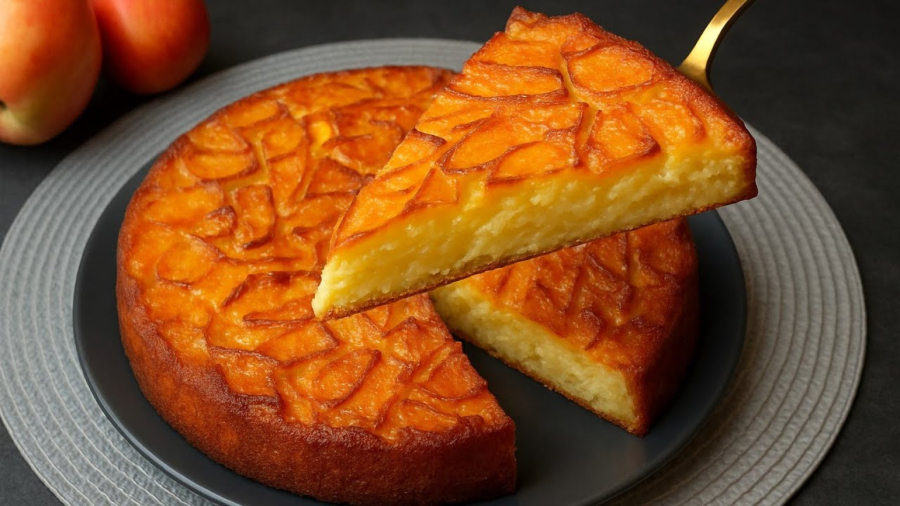 آموزش طرز تهیه کیک پای سیب سریع و خوشمزه خانگی :: بانوان نان و شیرینی