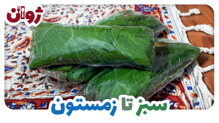 ویدیوهای ژوان در کانال آشپزی آپارات 45 روش نگهداری برگ مو در فریزر به مدت طولانی برای دلمه