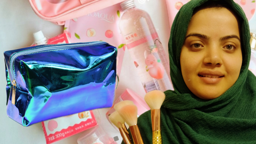 میکاپ/میکاپ کیف لوازم آرایشی/فوق سم/رفع باگ