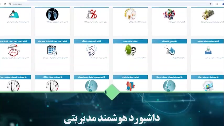 گزارش عملکرد واحد فناوری اطلاعات دانشگاه علوم پزشکی گیلان در سال 1403 فریدون فروغی