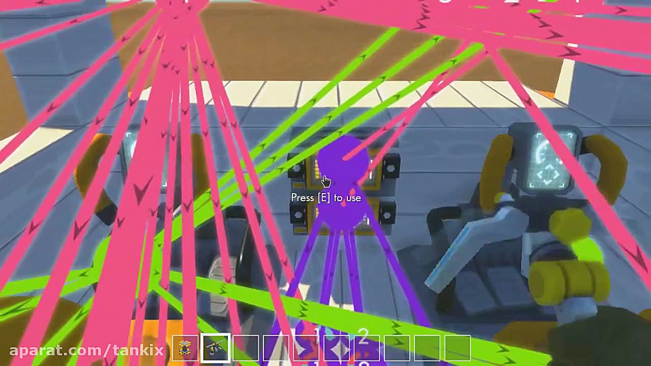 Scrap Mechanics - How to build a functional airplane! محمد اصفهانی