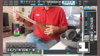 موزیک Rasputin از Boney-M نوازنده و تنظیم امید هژبرالساداتی هموکروماتوز