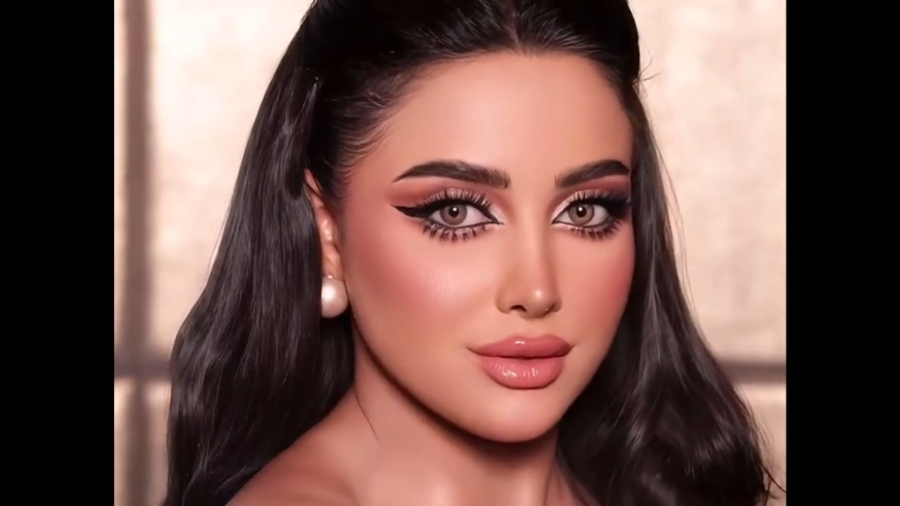 آموزش سایه چشم عربی