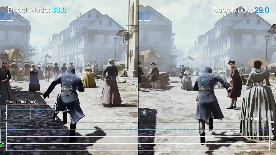 ویدئو جالب از مقایسه قابلیت Boost Mode در PS4