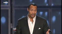 شوخی راک با جان سینا در هال آف...