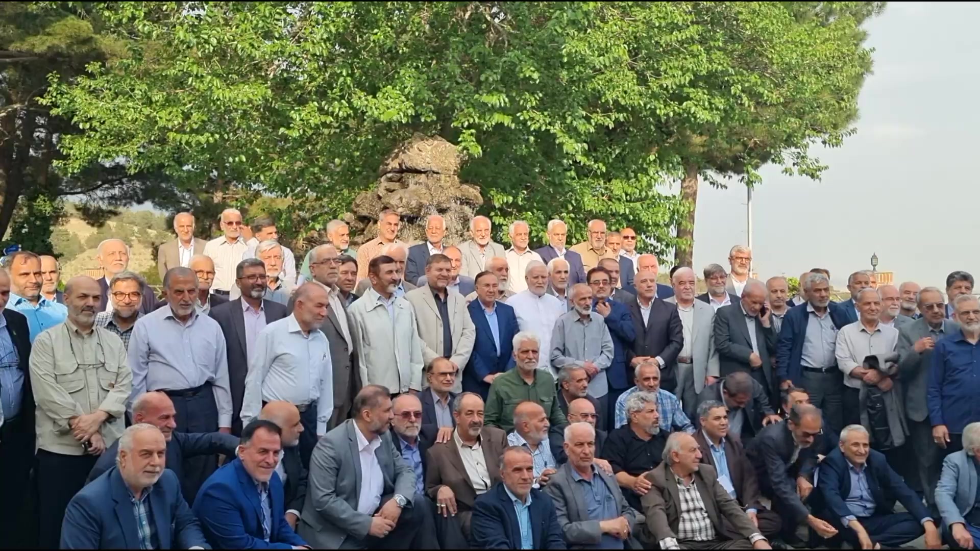 دیدار فرماندهان و مسولین مهندسی جنگ در حاشیه نشست مجمع مهندسی دفاع مقدس