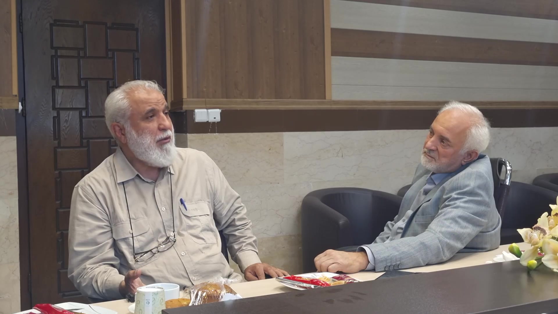 گپ و گفت پیش کسوتان مهندسی رزمی دفاع مقدس