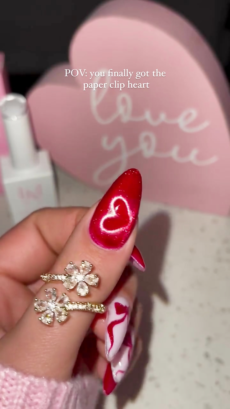 ناخون کیوت قلبی