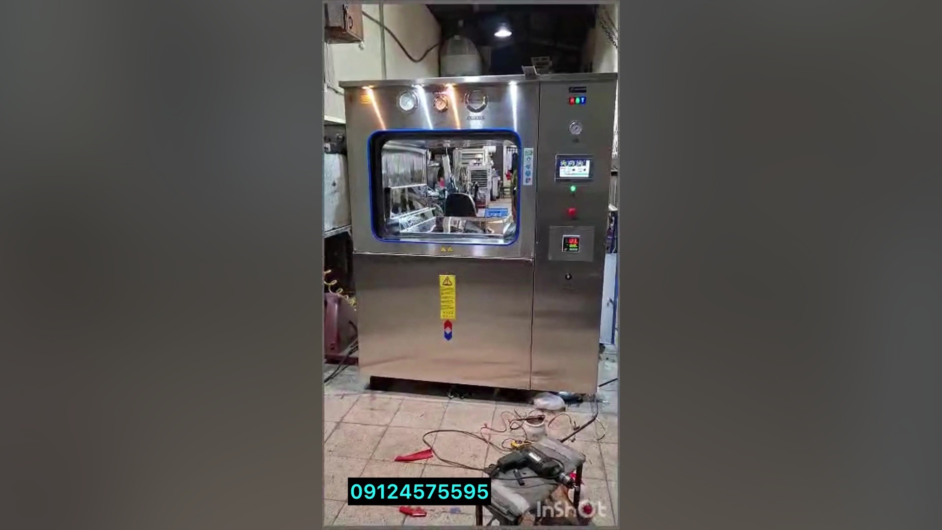 اتوكلاو بيمارستانى 600 ليترى لیفت ابرو