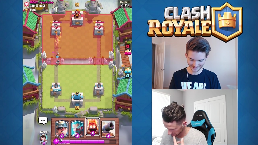 Clash Royale | TROLLING MOLT WITH XBOW