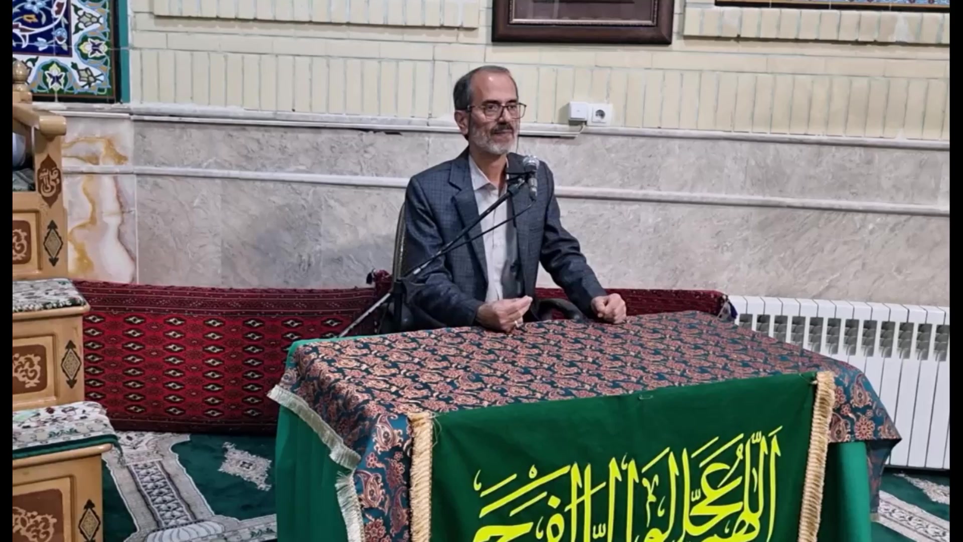وضعیت لبنان در بیان دکتر فشارکی  در مسجد جامع جعفریه تهران نو