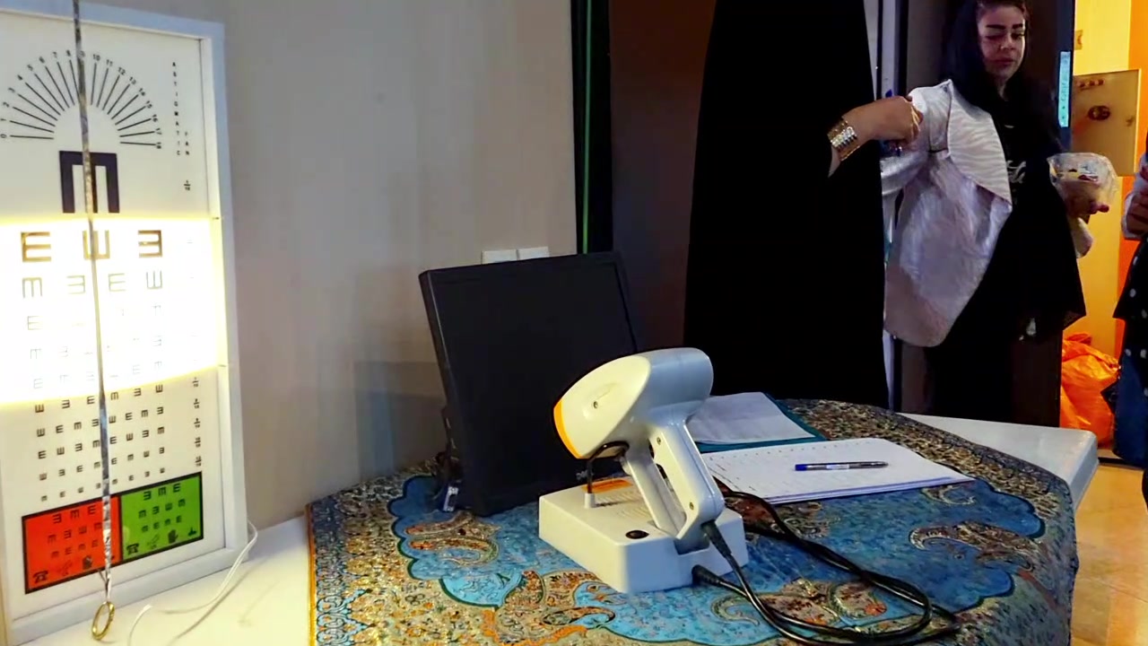 گزارش تصویریِ شکرانه غربالگری بینایی کودکان هیو جکمن
