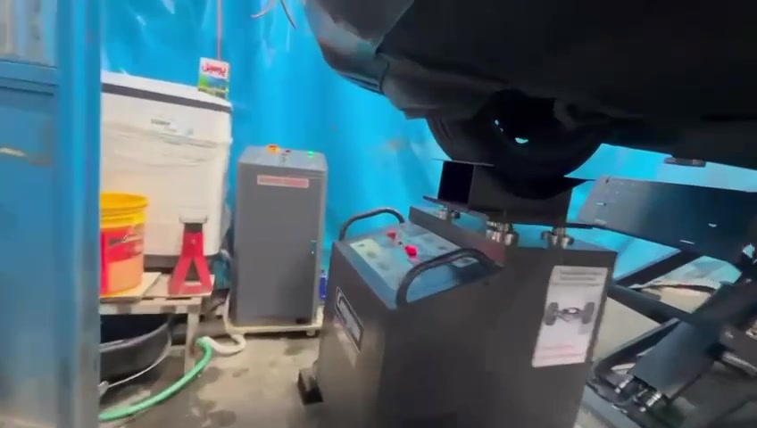 دستگاه تست جلوبندی خودرو1 درمان جای جوش