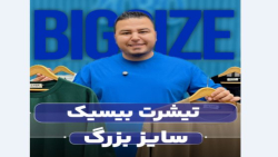 تیشرت بیسیک YEP اورجینال سایزبزرگ4030(کدمحصول:527)