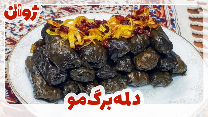 ویدیوهای ژوان در کانال آشپزی آپارات 40 طرز تهیه دلمه برگ مو مجلسی | ژوان