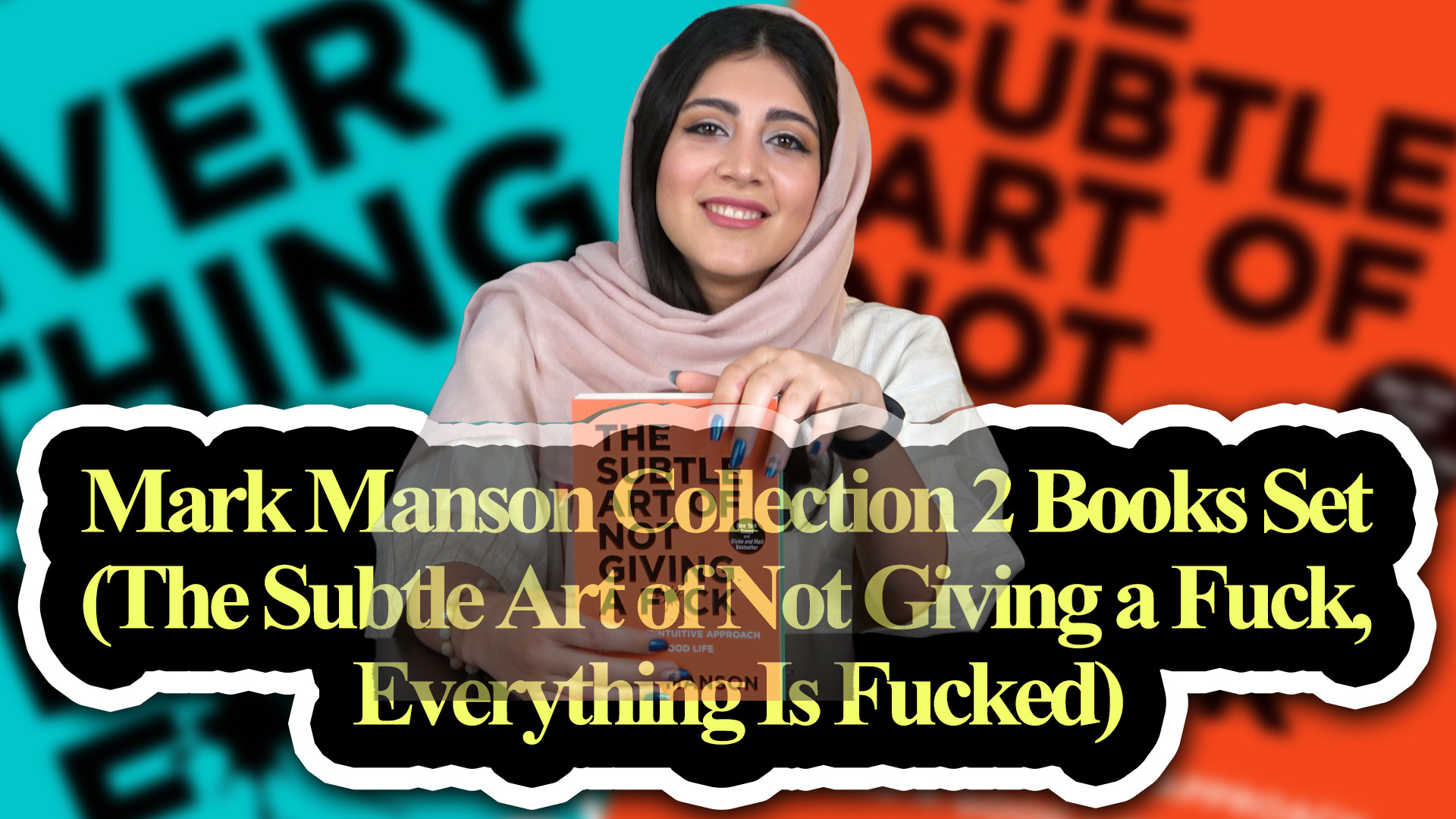 معرفی کتاب Mark Manson Collection 2 Books Set زمان111ثانیه