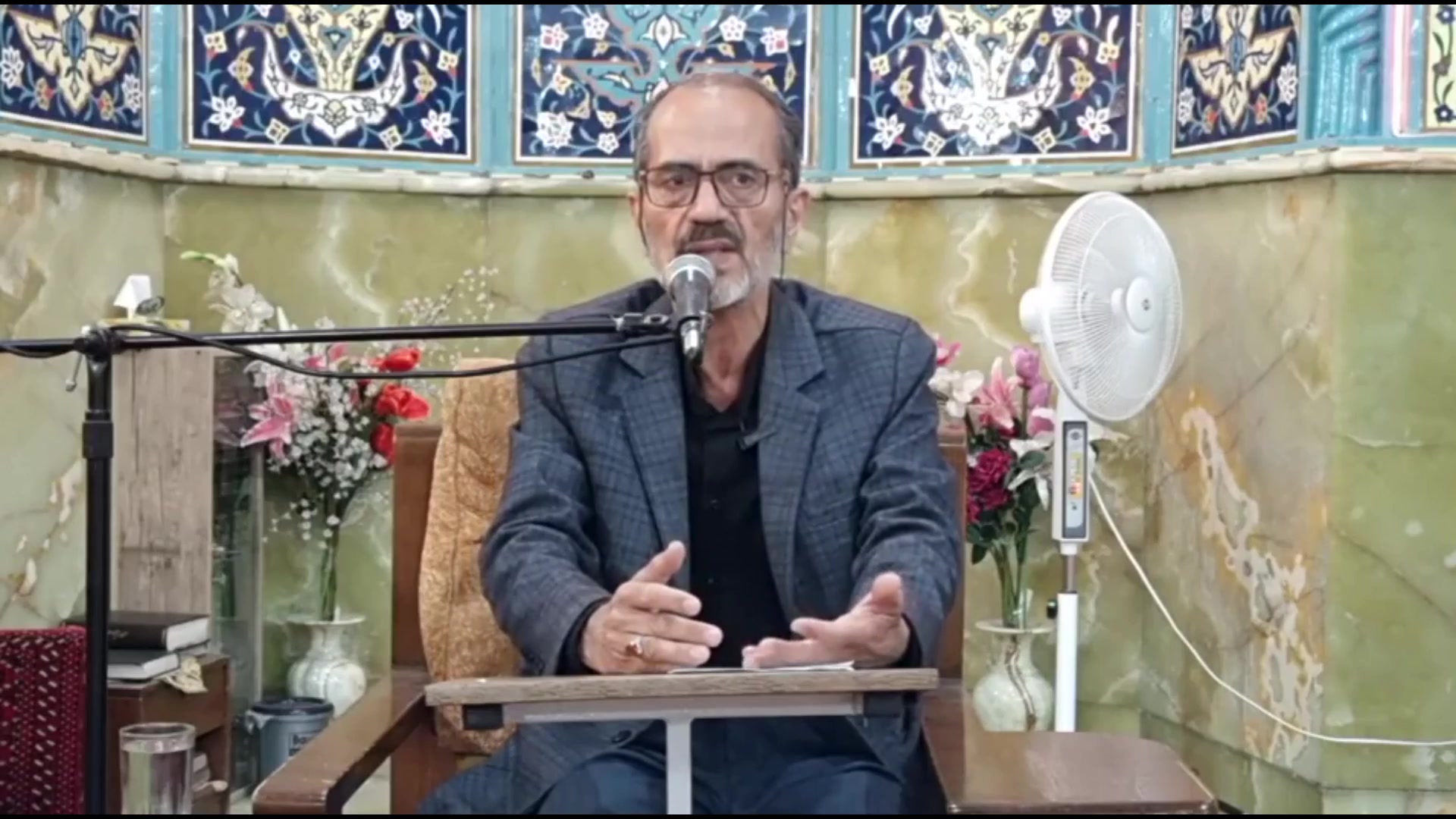 ابعاد شخصیت و مظلومیت امام محمد باقر (ع) . مسجد الحسین. دکتر فشارکی