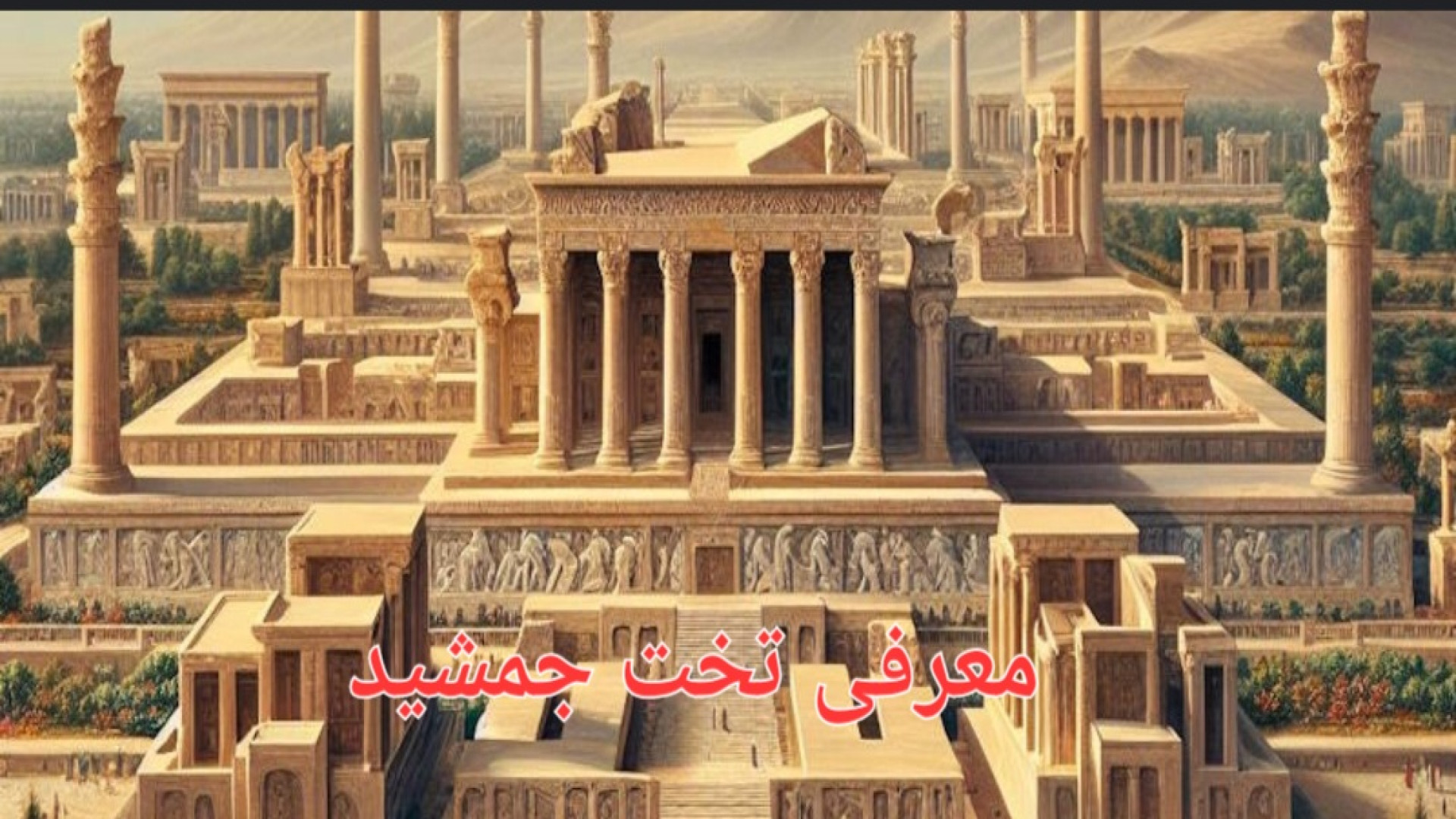 معرفی تخت جمشید خان زمان396ثانیه