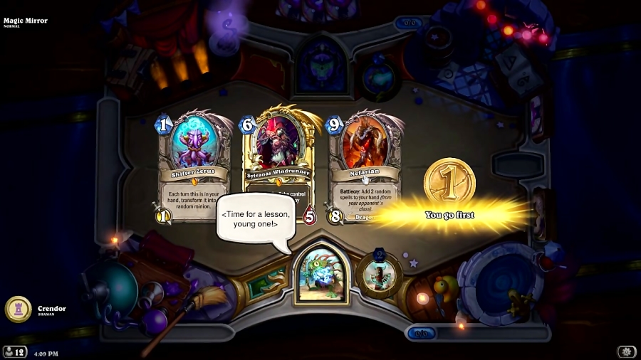 Hearthstone: One Night in Karazhan Adventure - The Parlor (Wing 2)