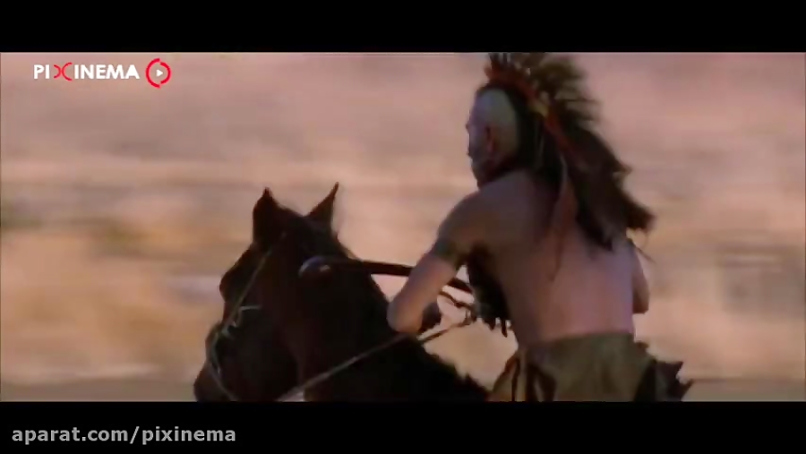 سکانس پایانی جنگ دو قبیله در فیلم رقصنده با گرگ ها زمان165ثانیه