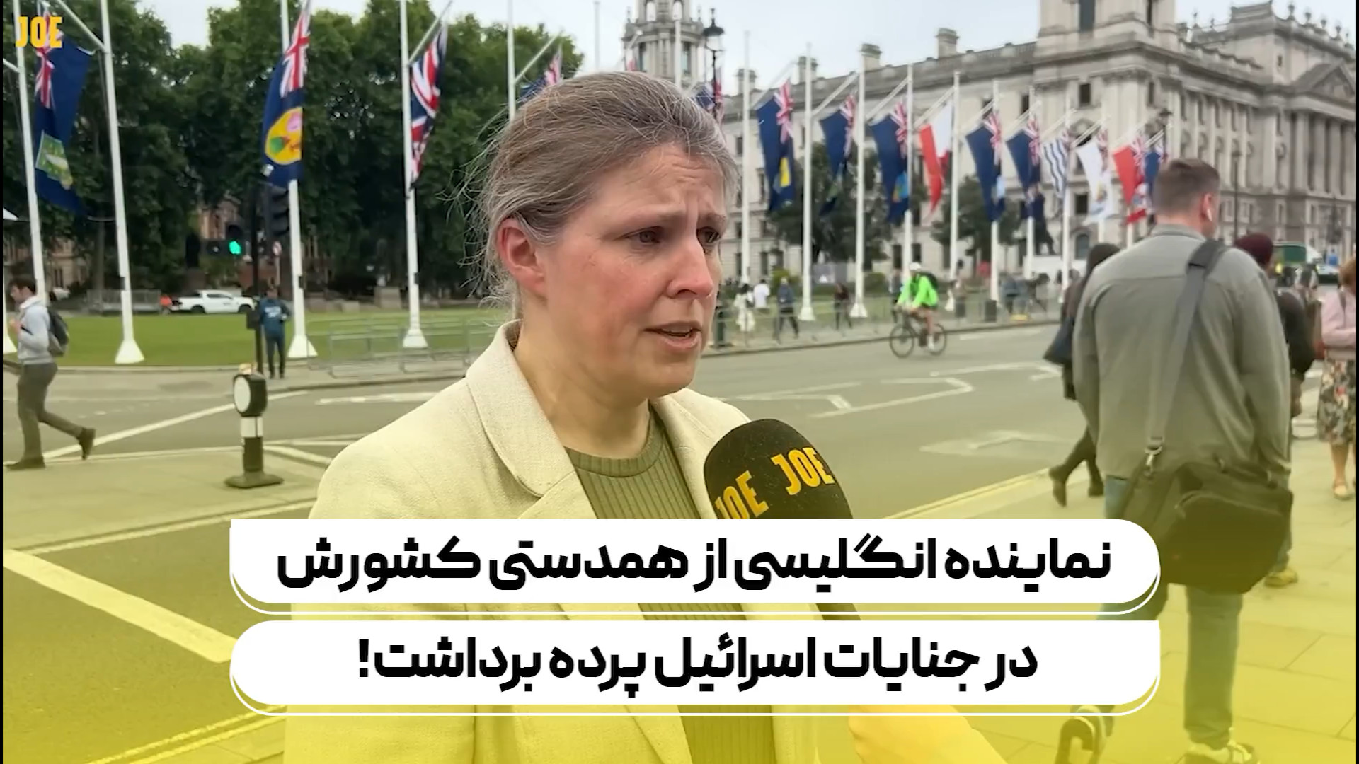 نماینده انگلیسی از همدستی کشورش در جنایات اسرائیل پرده برداشت!