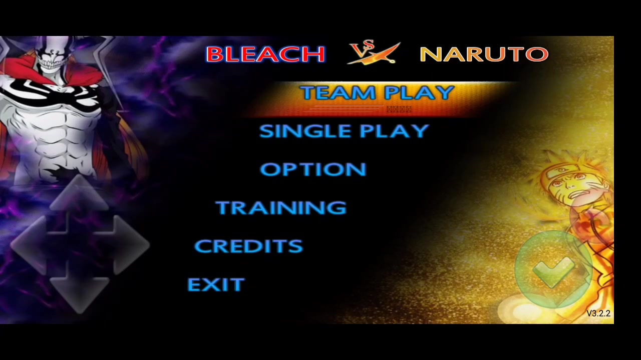 معرفی گیم bleach vs naruto _ بلیچ و ناروتو پارت اول زمان205ثانیه