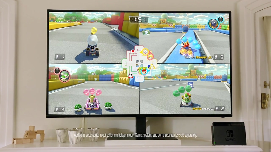 تریلر جدید نینتندو سوییچ با محوریت Mario Kart 8 - زومجی