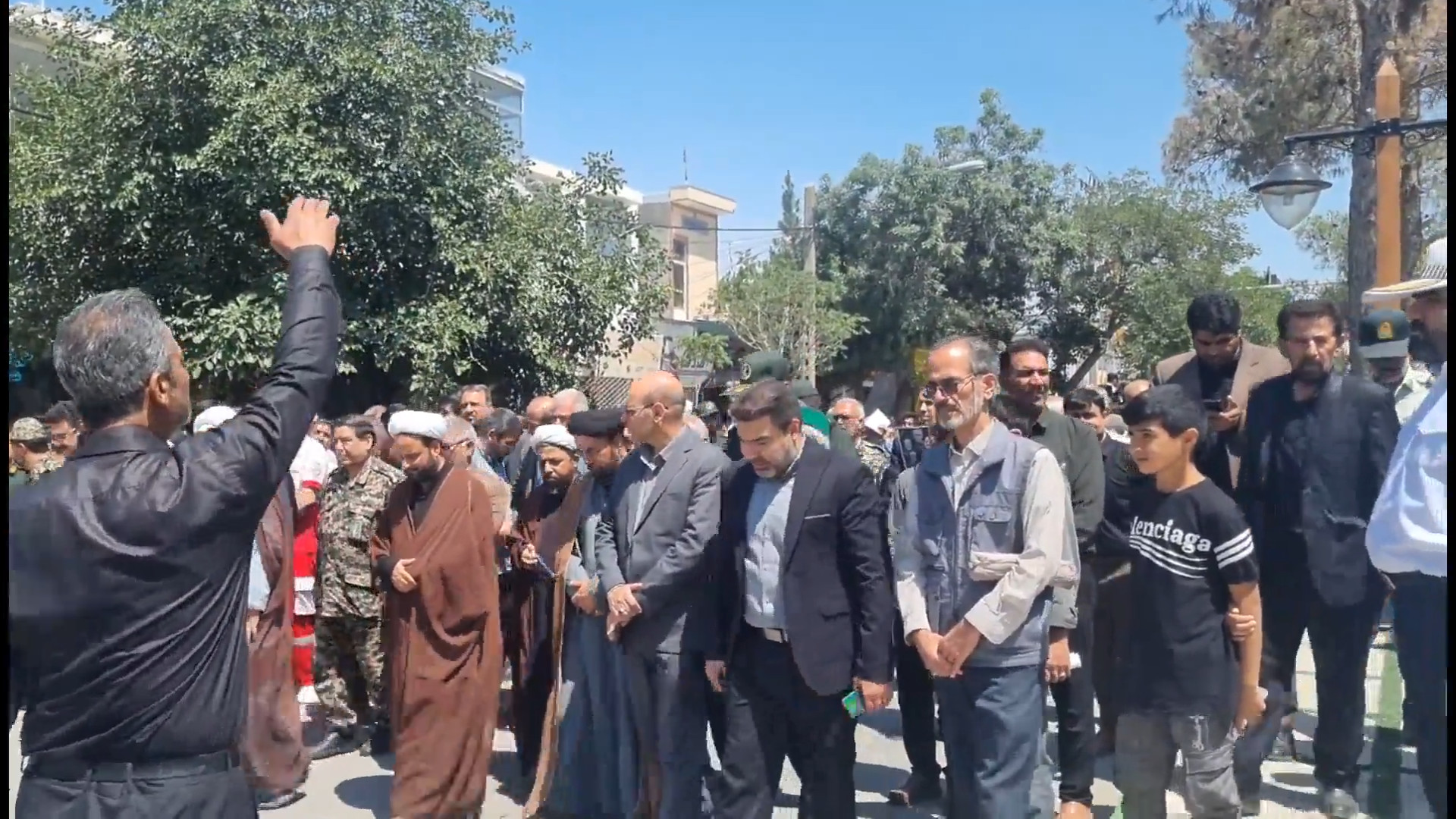 راهپیمایی چناران در محکومیت جنایت اسرائیل