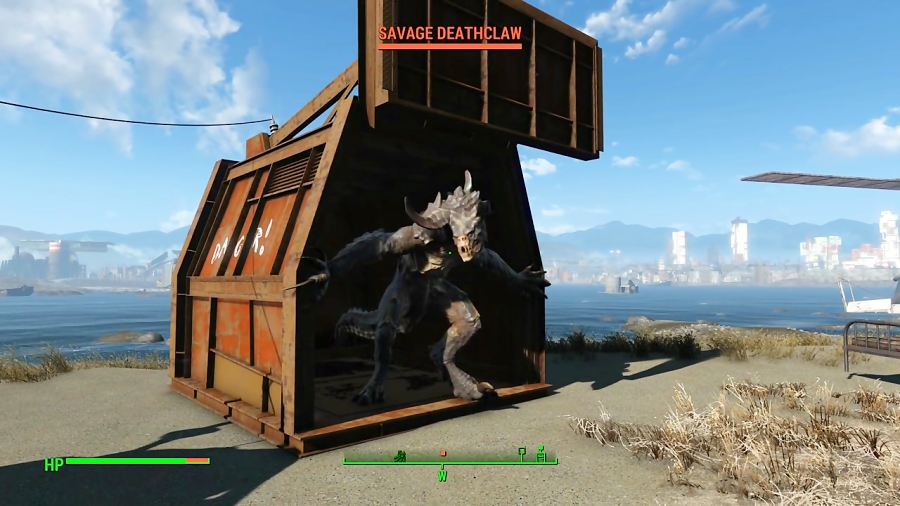 Fallout 4 - How to Catch a Deathclaw - Wasteland Workshop