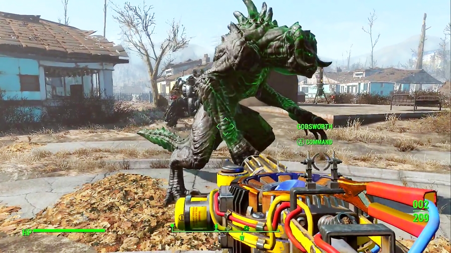 Fallout 4 | DEATHCLAW Taming - How to Catch a Deathclaw (Fallout 4 Workshop Update)