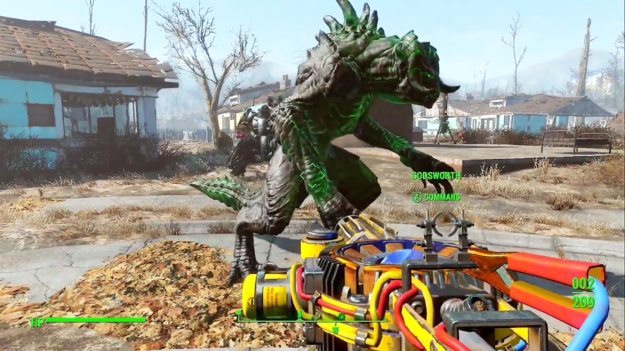 Fallout 4 DEATHCLAW Taming How to Catch a Deathclaw (Fallout 4