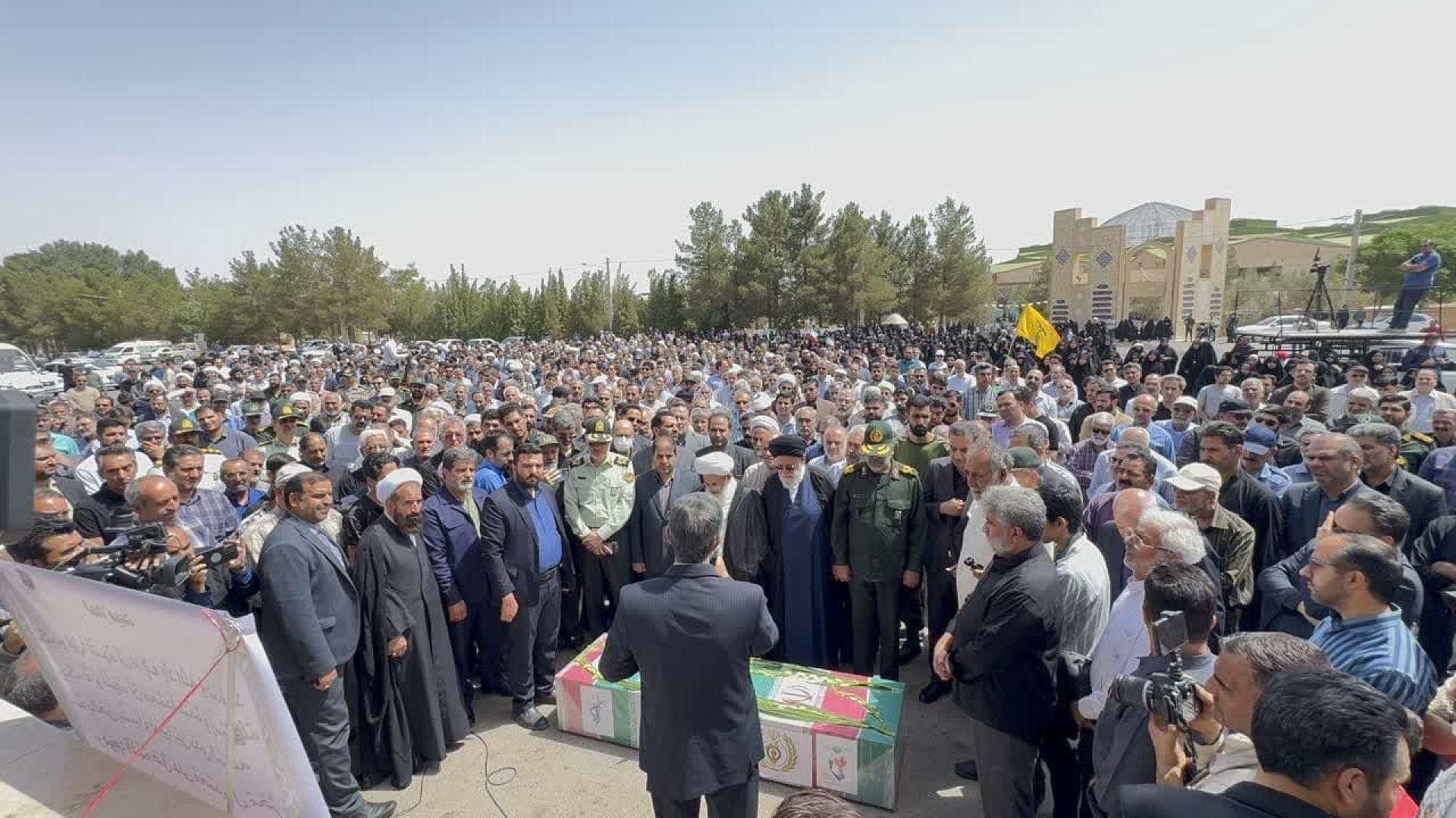 سخنان استاندار یزد در تشییع شهید والامقام دانشمند هسته ای، دکتر مطلبی زاده ترمیم ونیر