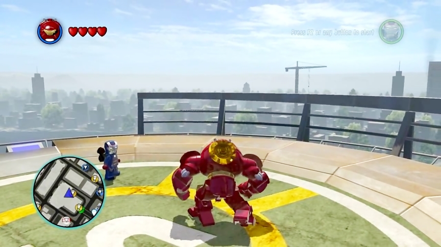 روش آزاد کردن iron man hulkbuster در بازی lego marvel
