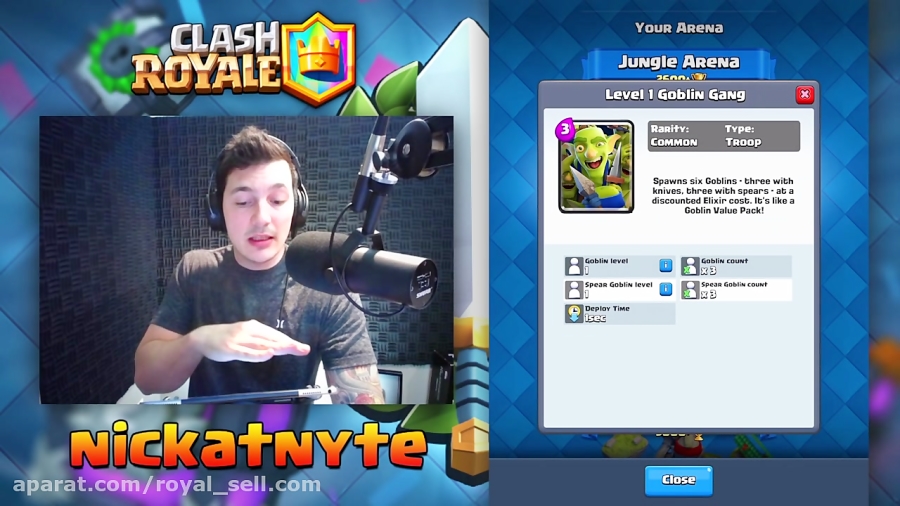 New "GOBLIN GANG" Gameplay // Clash Royale Update!