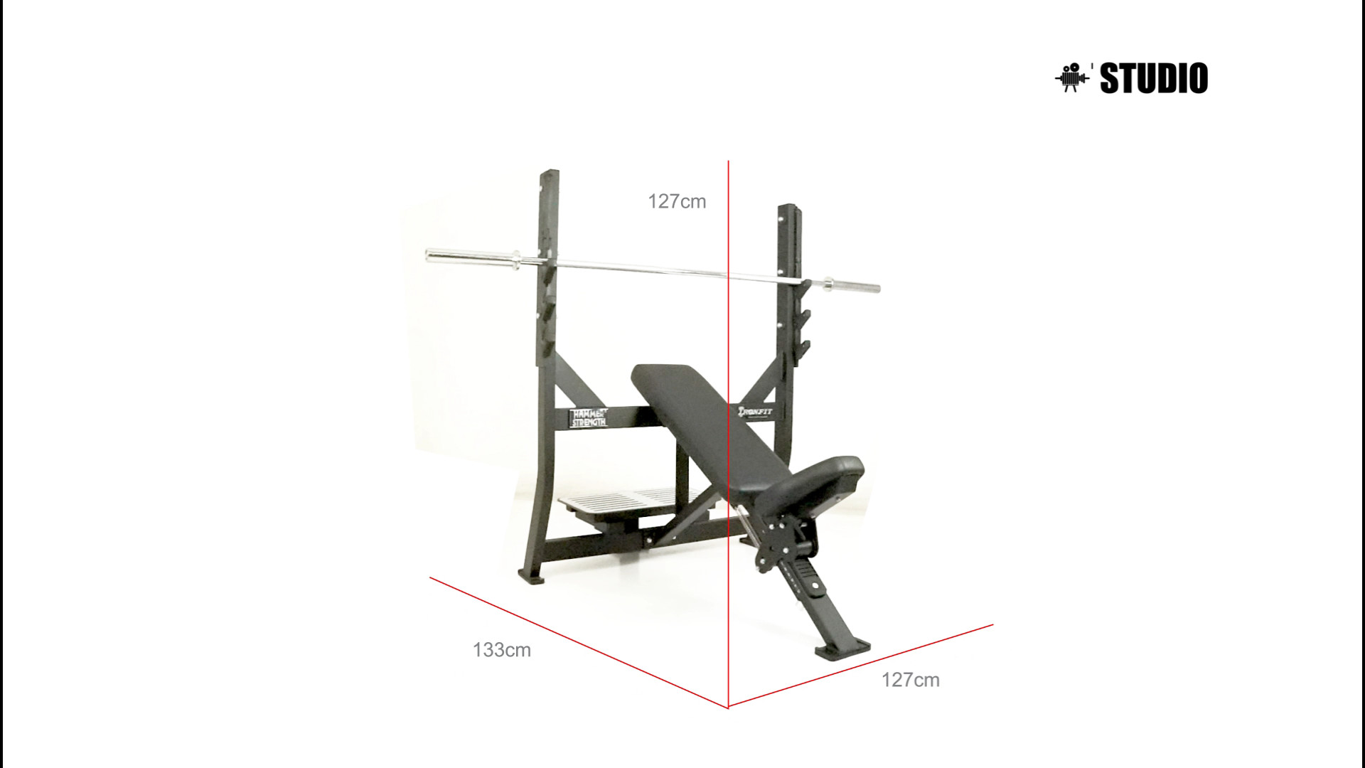 میز پرس بالا سینه سری نیمکت هامر زمان37ثانیه