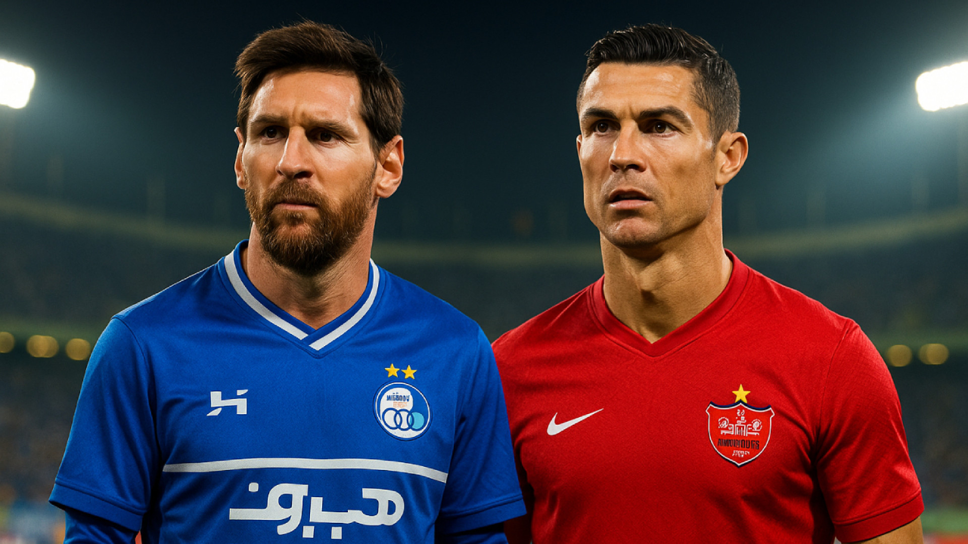 فوتبال مسی در استقلال - رونالدو در پرسپولیس | PES لیلا حاتمی