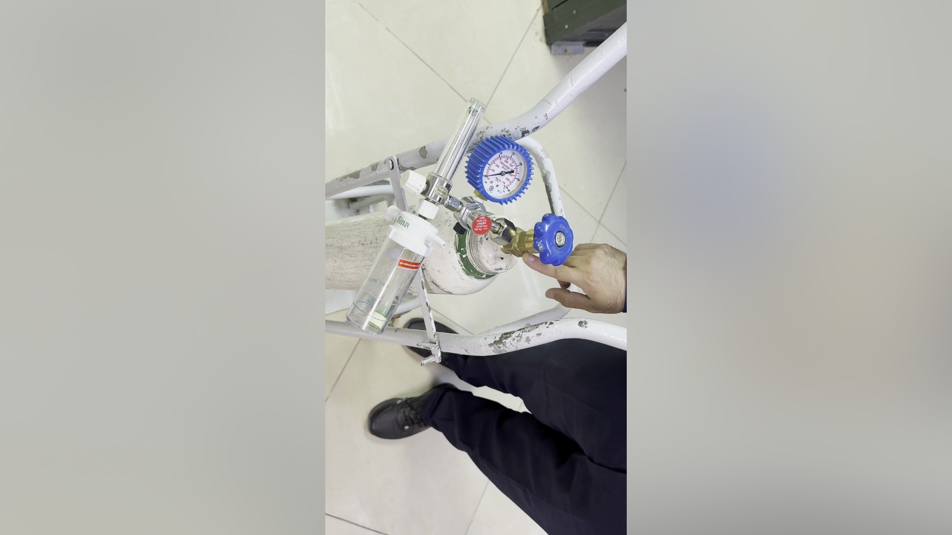 آموزش کار با کپسول اکسیژن آر اف فرکشنال