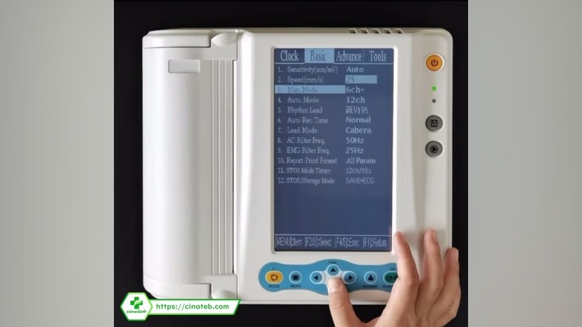 دستگاه نوار قلب ECG | سینا طب پوسیدگی دندان