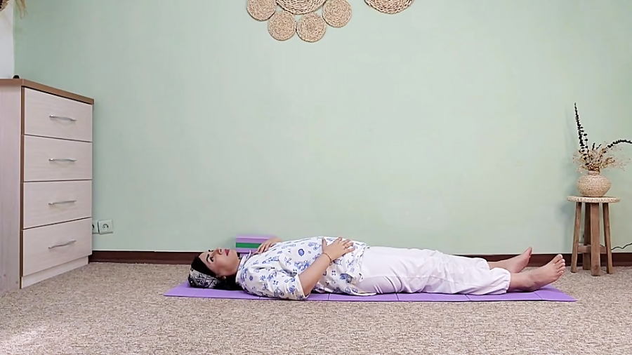 جلسه دهم یوگا در خانه - مربی خانم لیلا افغان