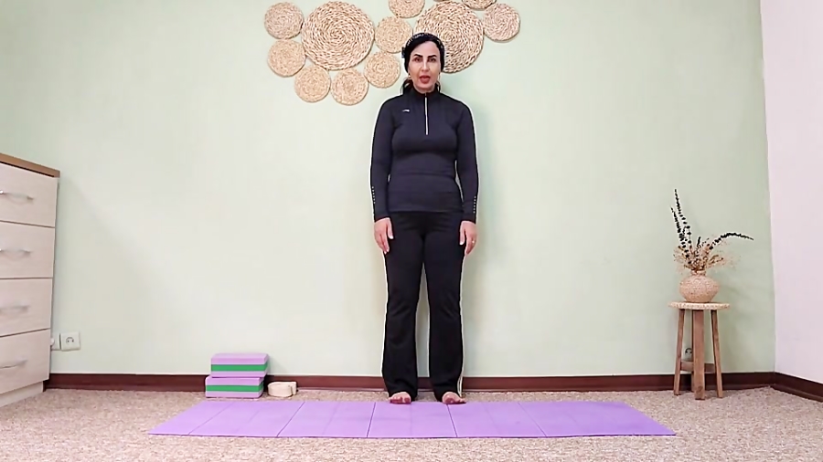 جلسه دوازدهم یوگا در خانه - مربی خانم لیلا افغان