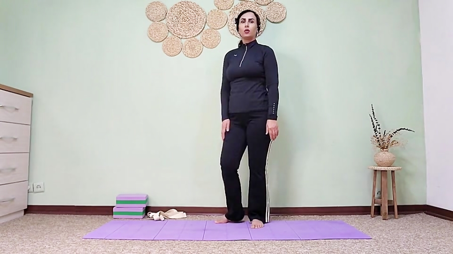 جلسه سیزدهم یوگا در خانه - مربی خانم لیلا افغان