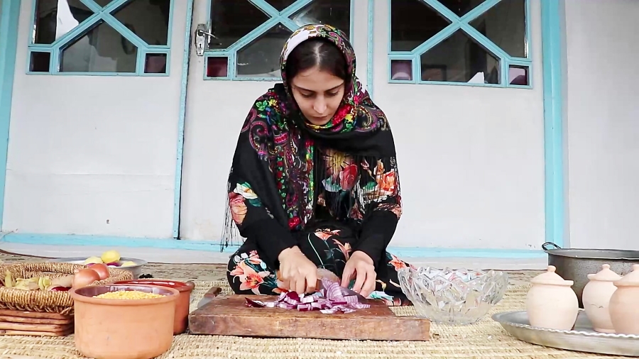 پخت قیمه با گوشته تازه